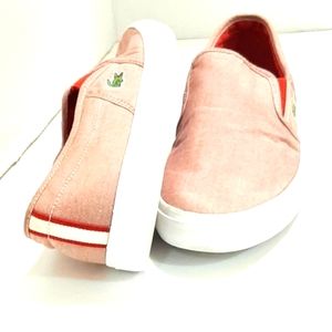 Lacoste Gazon Sport Men's Slip-On Sneakers Shoes Size 10